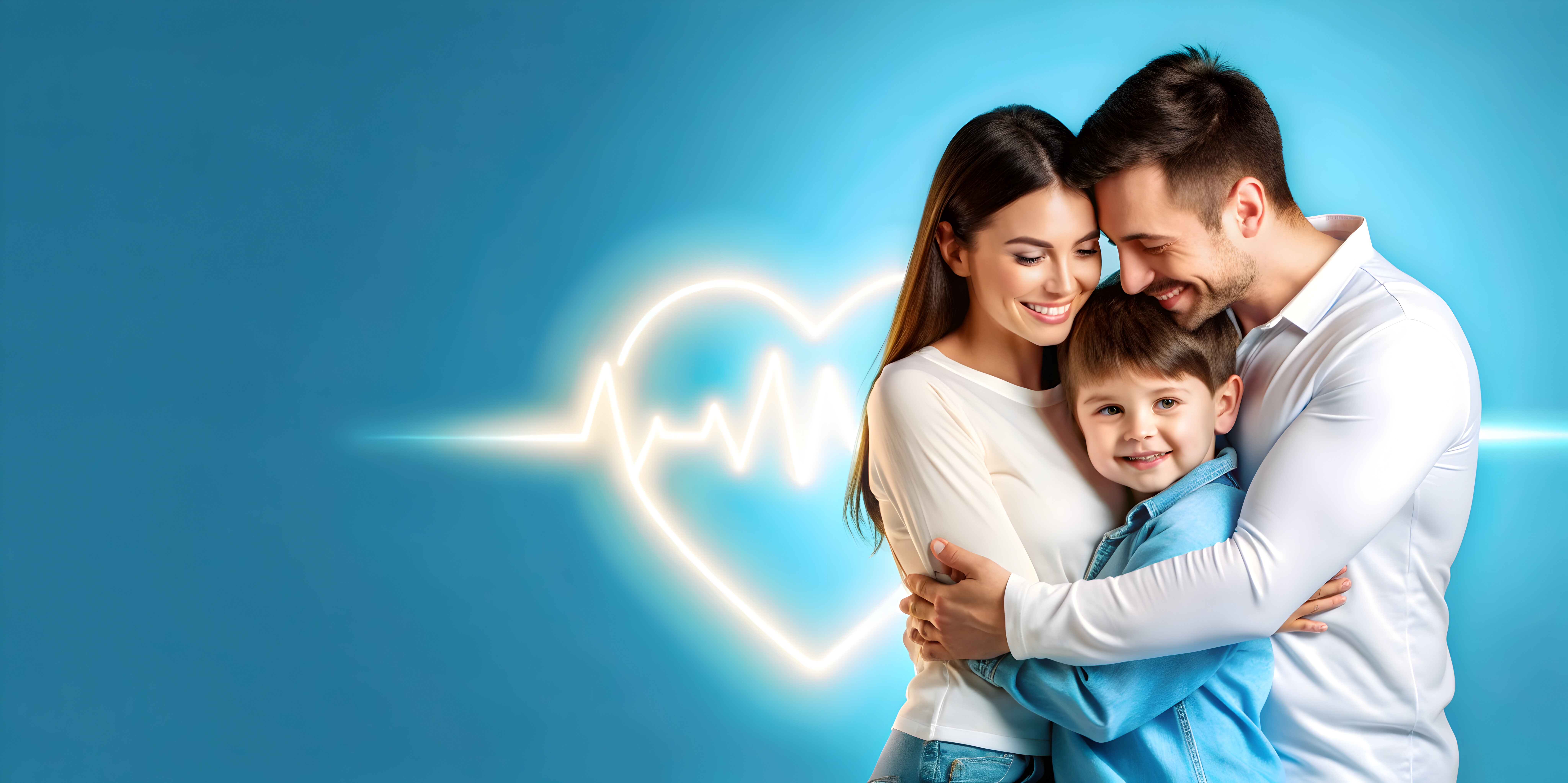 Familia protegida con Seguro de Vida Suramericana